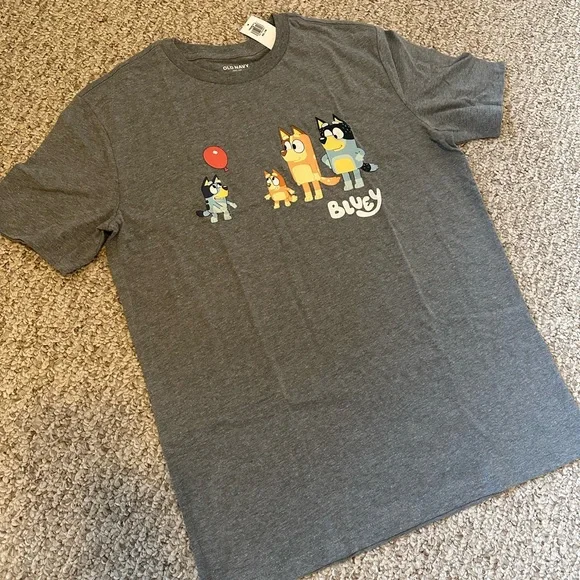✅3/$24 Bluey Keepy Uppy T-Shirt Kids XXL Women’s M - Picture 1 of 5